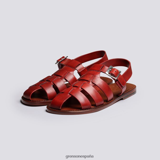 Grenson mujer Reina rojo PB0FB379 sandalias
