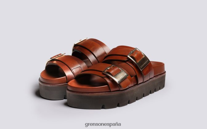 Grenson mujer ida broncearse PB0FB376 sandalias