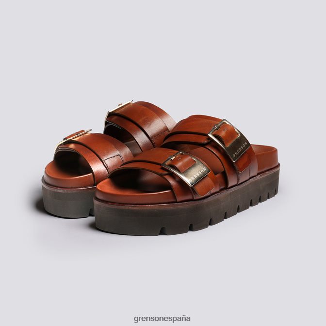 Grenson mujer ida broncearse PB0FB376 sandalias