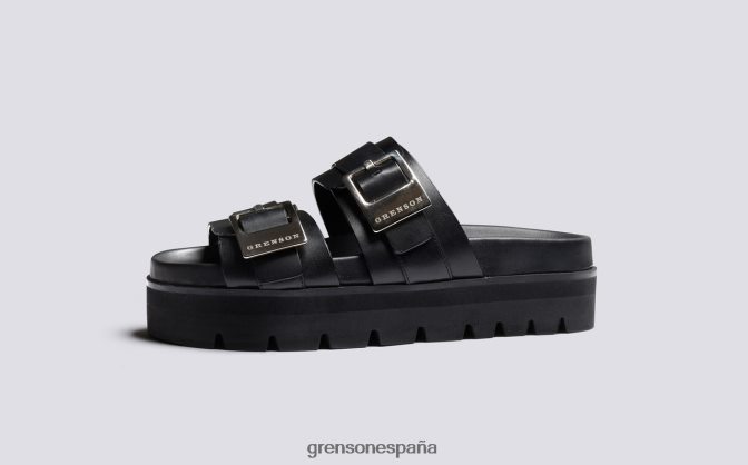Grenson mujer ida negro PB0FB377 sandalias