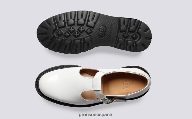 Grenson mujer marylebone blanco PB0FB389 sandalias