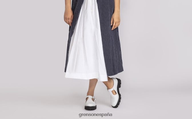 Grenson mujer marylebone blanco PB0FB389 sandalias