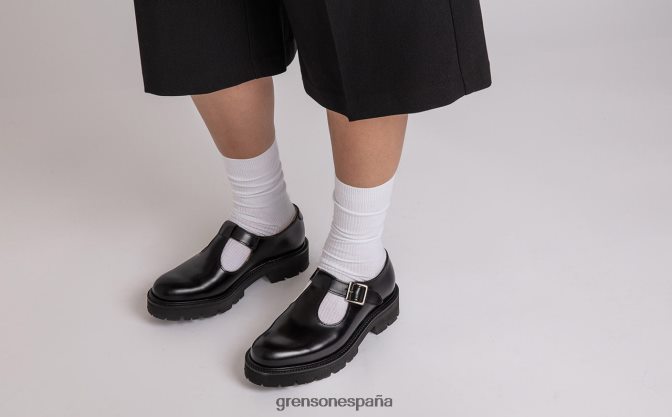 Grenson mujer marylebone negro PB0FB390 sandalias