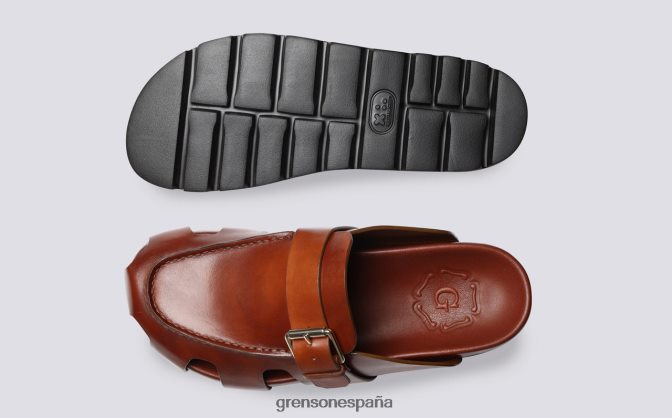 Grenson mujer punteado broncearse PB0FB370 sandalias