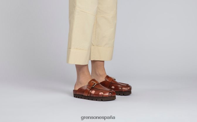 Grenson mujer punteado broncearse PB0FB370 sandalias