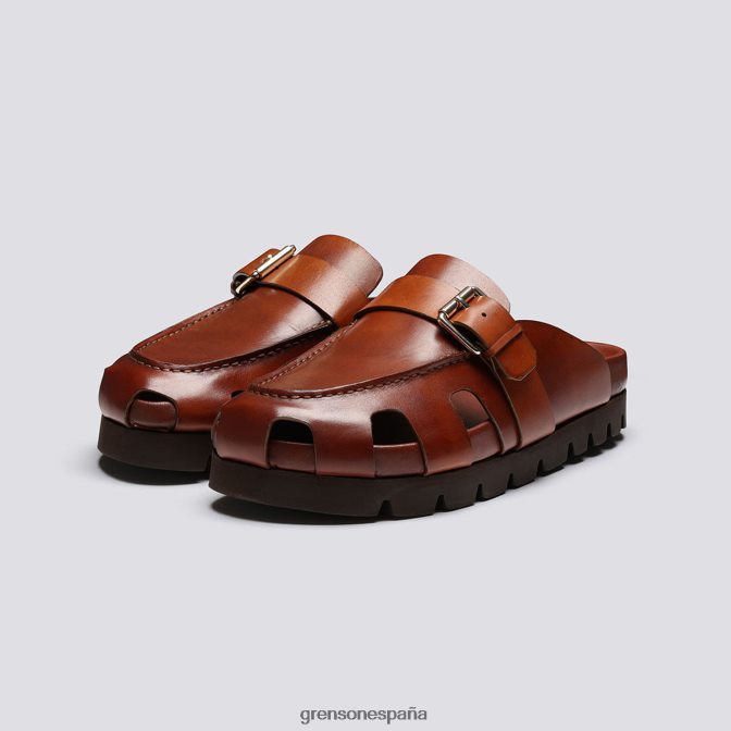 Grenson mujer punteado broncearse PB0FB370 sandalias