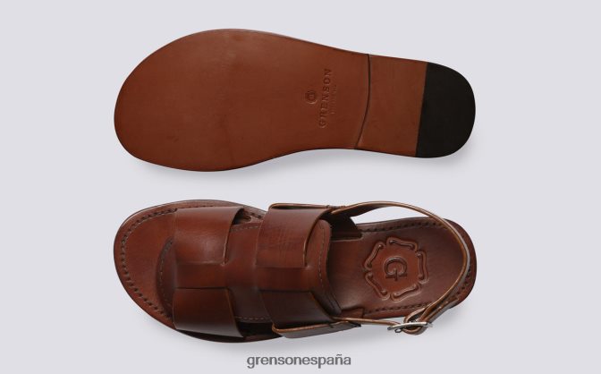Grenson mujer voluntad 3 broncearse PB0FB387 sandalias