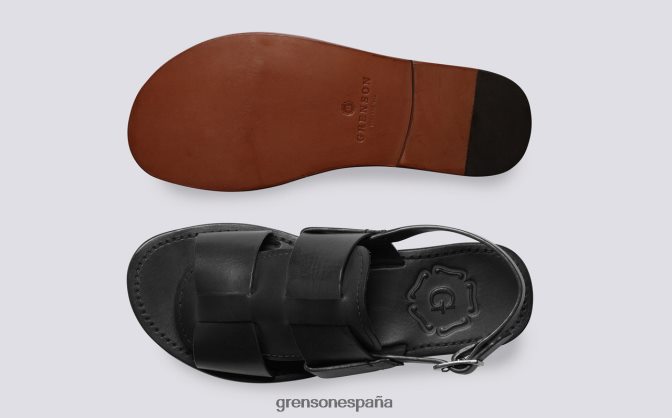 Grenson mujer voluntad 3 negro PB0FB388 sandalias