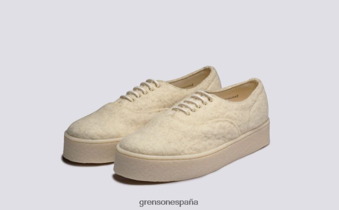 Grenson mujer m.i.e. zapatillas de deporte de lana de nube nube PB0FB335 zapatillas