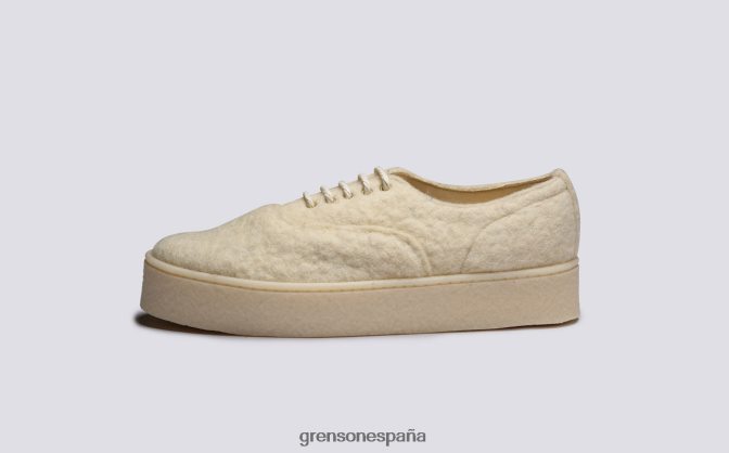 Grenson mujer m.i.e. zapatillas de deporte de lana de nube nube PB0FB335 zapatillas