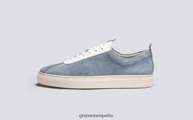 Grenson mujer zapatilla de deporte 1 azul claro PB0FB337 zapatillas