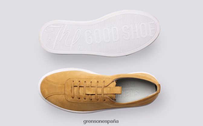 Grenson mujer zapatilla de deporte 1 cúrcuma PB0FB365 zapatillas