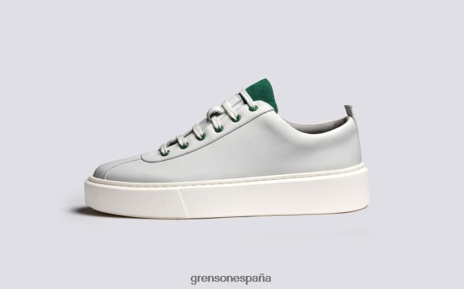Grenson mujer zapatilla de deporte 30 blanco verde PB0FB341 zapatillas