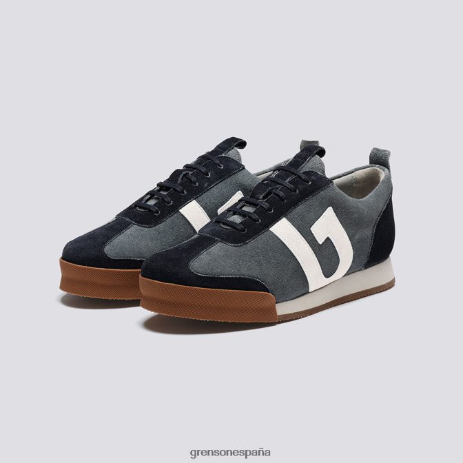 Grenson mujer zapatilla de deporte 51 azul PB0FB349 zapatillas