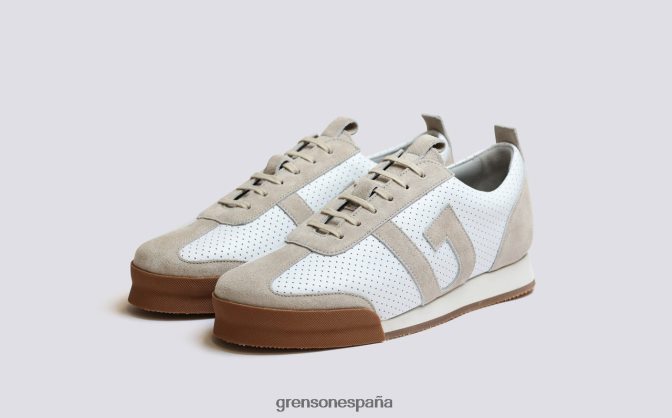 Grenson mujer zapatilla de deporte 51 beige PB0FB343 zapatillas