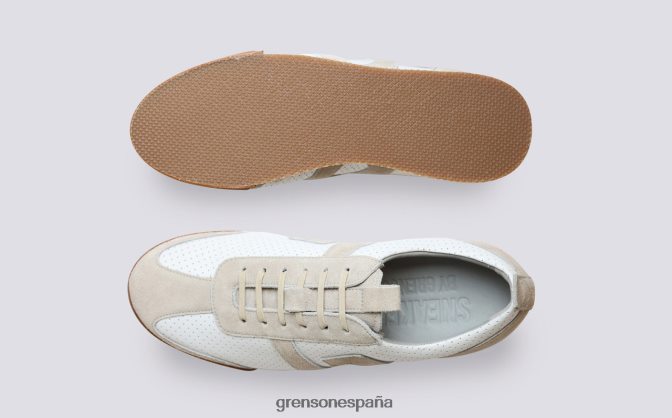 Grenson mujer zapatilla de deporte 51 beige PB0FB343 zapatillas