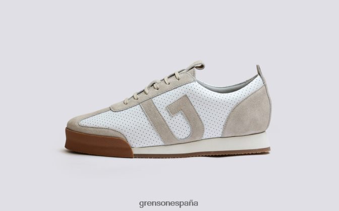Grenson mujer zapatilla de deporte 51 beige PB0FB343 zapatillas