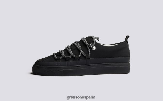 Grenson mujer zapatilla de deporte 68 negro PB0FB355 zapatillas