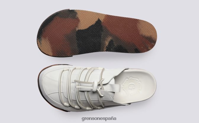 Grenson mujer zapatilla de deporte 75 blanco PB0FB356 zapatillas