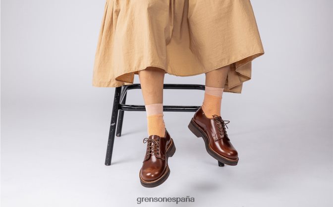 Grenson mujer Devon cigarro PB0FB307 zapatos formales