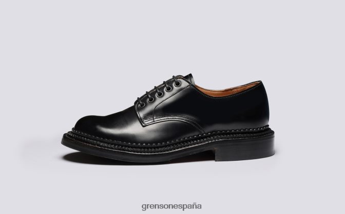 Grenson mujer Devon negro PB0FB309 zapatos formales
