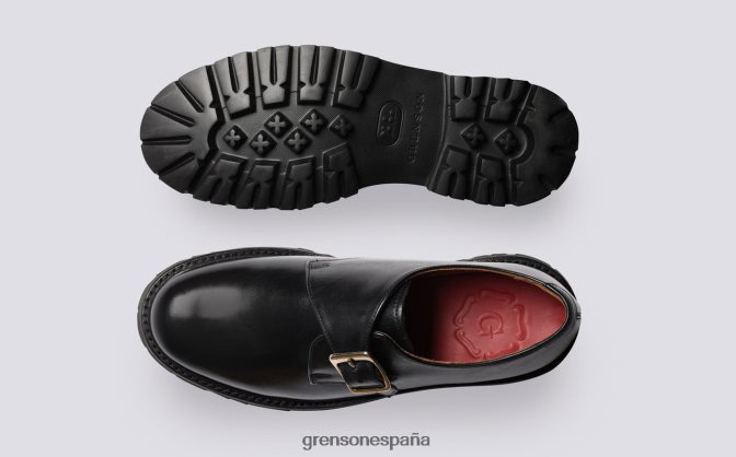 Grenson mujer Jenna negro PB0FB325 zapatos formales