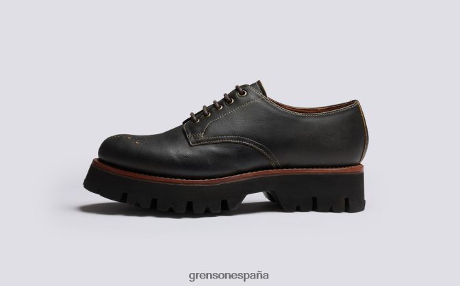Grenson mujer acebo marrón antiguo PB0FB322 zapatos formales
