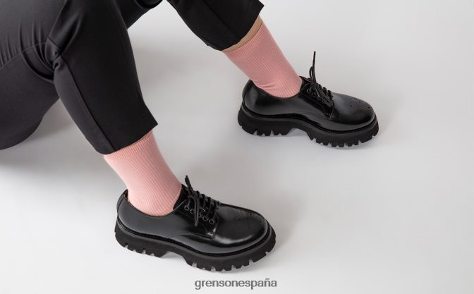 Grenson mujer acebo negro PB0FB323 zapatos formales