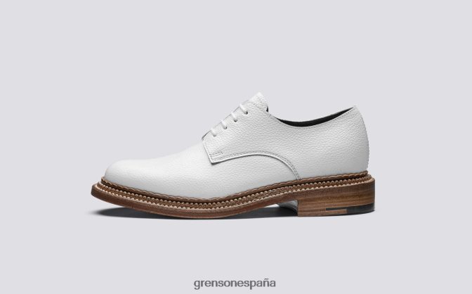 Grenson mujer evie blanco PB0FB327 zapatos formales