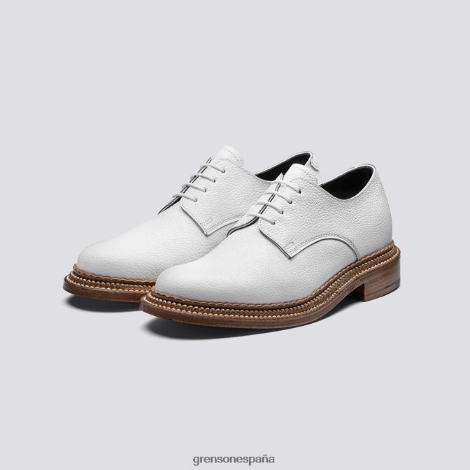 Grenson mujer evie blanco PB0FB327 zapatos formales