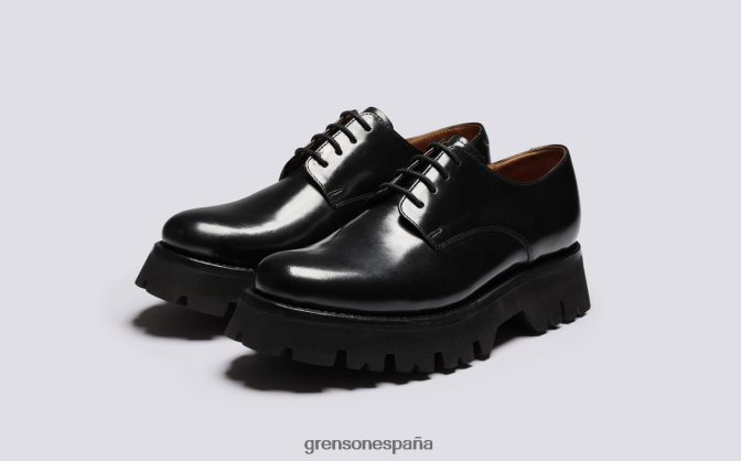 Grenson mujer evie negro PB0FB317 zapatos formales