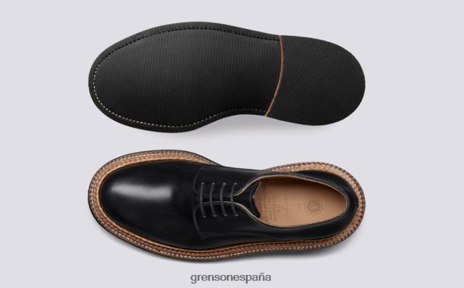 Grenson mujer evie negro PB0FB326 zapatos formales