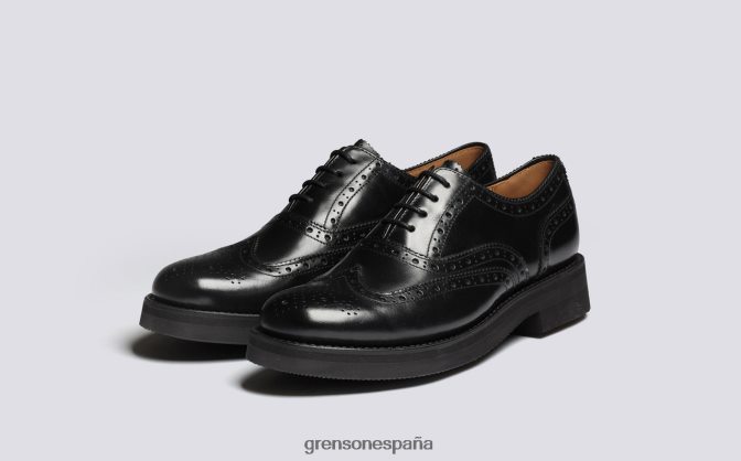 Grenson mujer rosa negro PB0FB314 zapatos formales