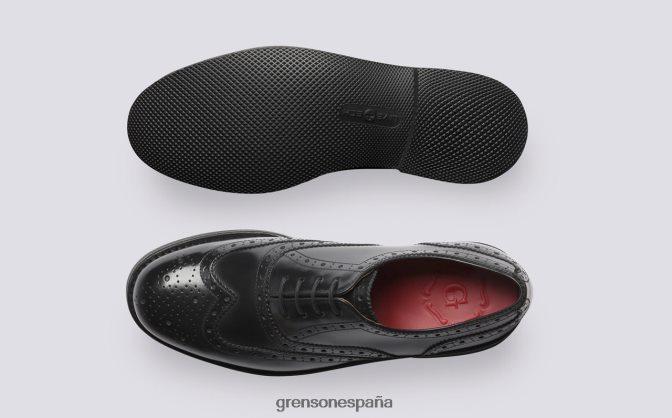 Grenson mujer rosa negro PB0FB314 zapatos formales