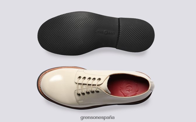 Grenson mujer villancico crema PB0FB318 zapatos formales