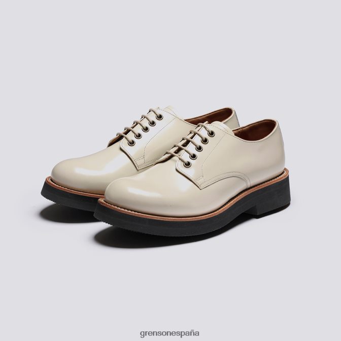 Grenson mujer villancico crema PB0FB318 zapatos formales