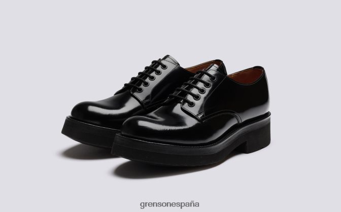 Grenson mujer villancico negro PB0FB324 zapatos formales