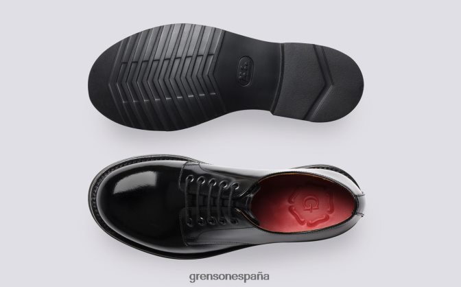 Grenson mujer villancico negro PB0FB324 zapatos formales