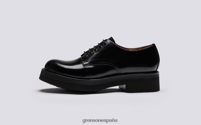 Grenson mujer villancico negro PB0FB324 zapatos formales
