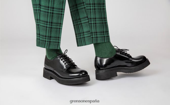 Grenson mujer villancico negro PB0FB324 zapatos formales